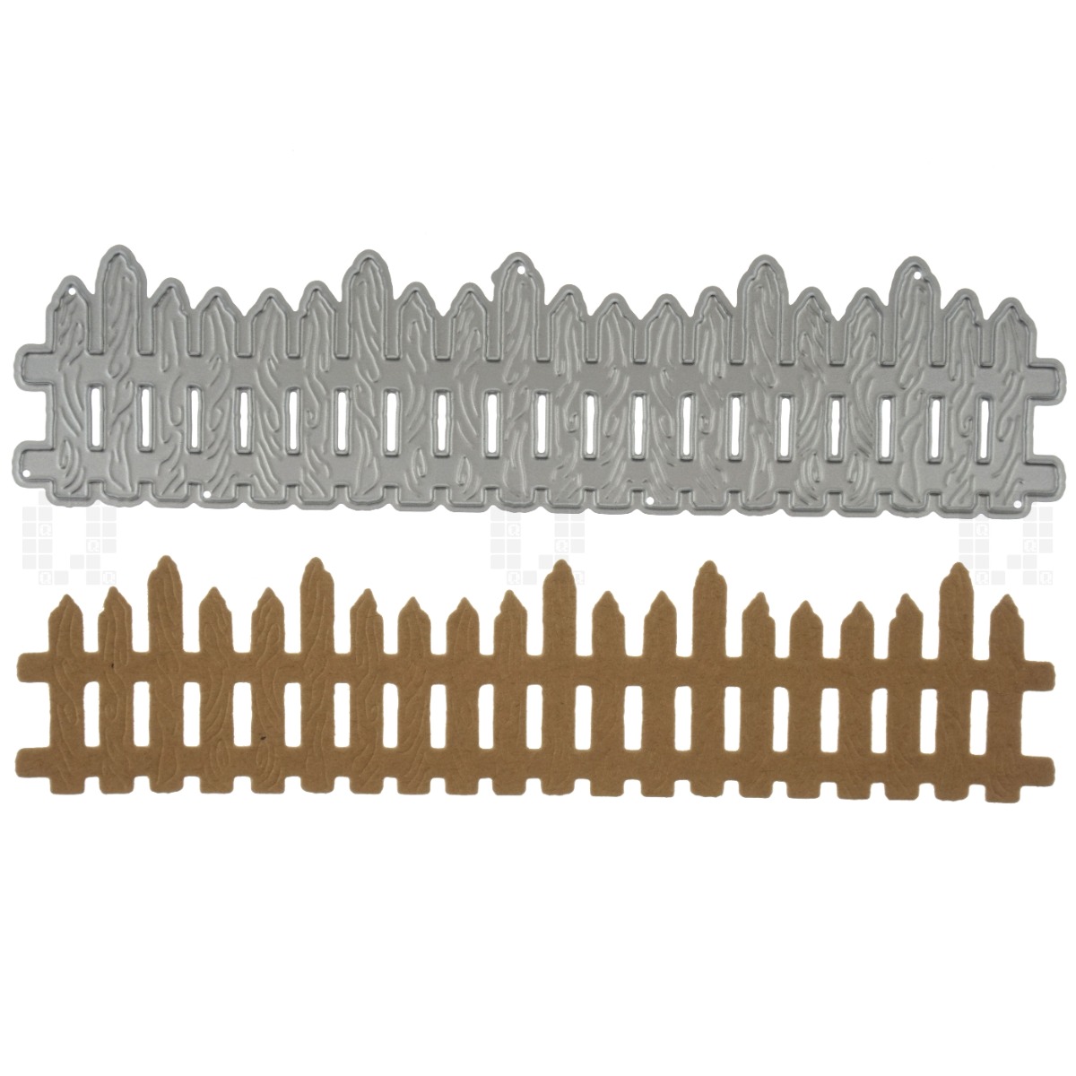 Textured Wood Slat Fence Metal Cutting Die