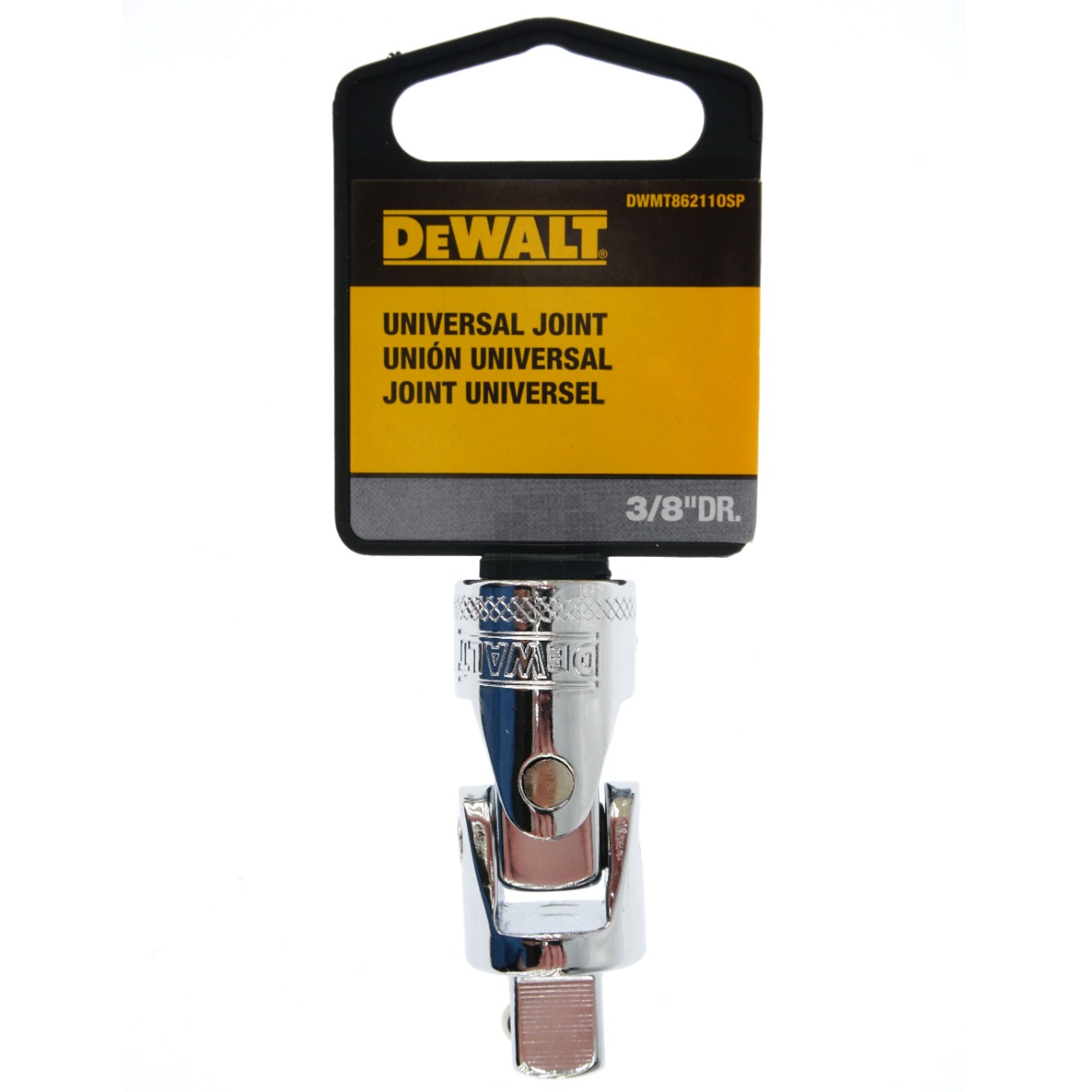 DeWALT DWMT86211OSP 3/8" Universal Joint, Chrome Plated, 86-211D