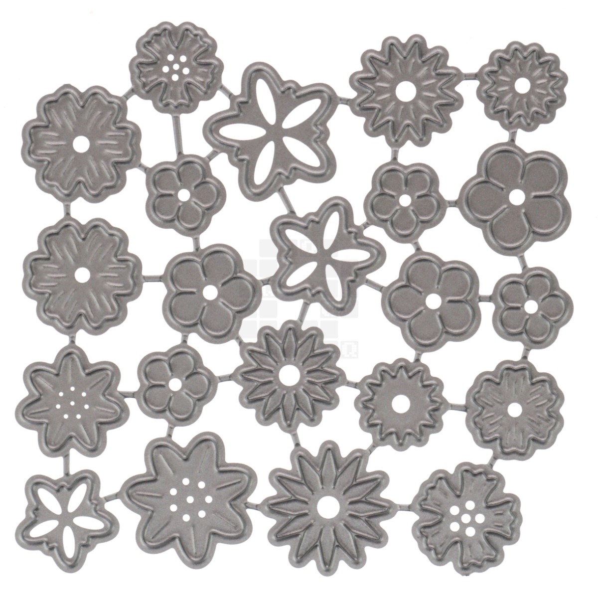 22 Piece Flower Metal Cutting Die Set