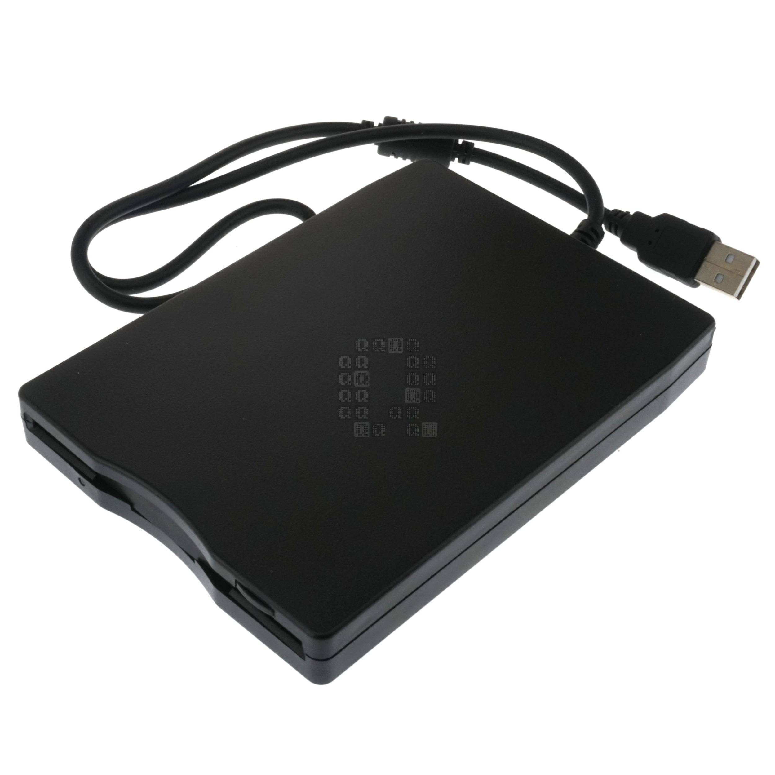 USB 2.0 External 3.5" Floppy Disk Drive, 720KB/1.44MB, MAC / Windows 10/8/7/XP