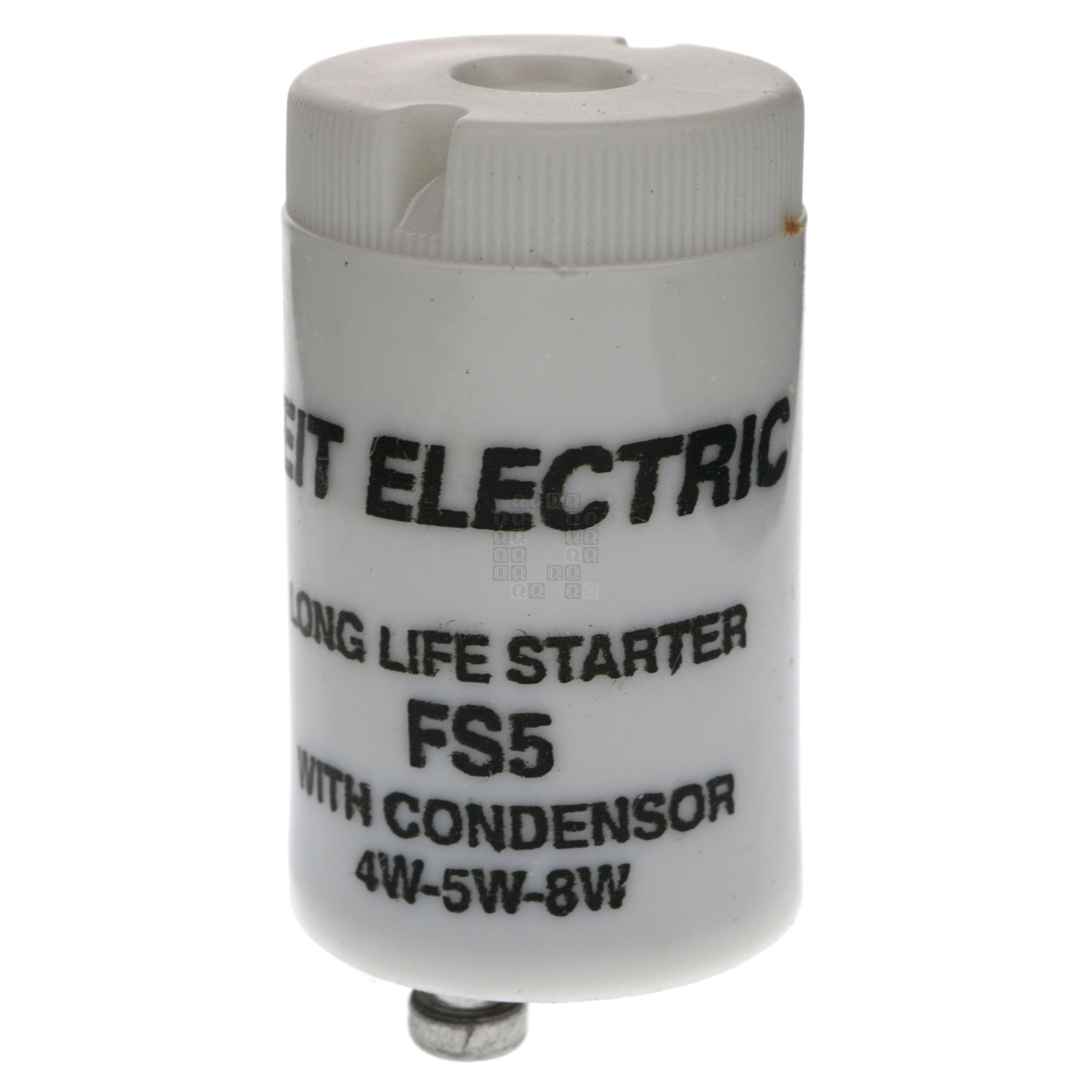 Feit Electric FS5 Fluorescent Long Life Starter with Condenser, 4, 5 or 8W