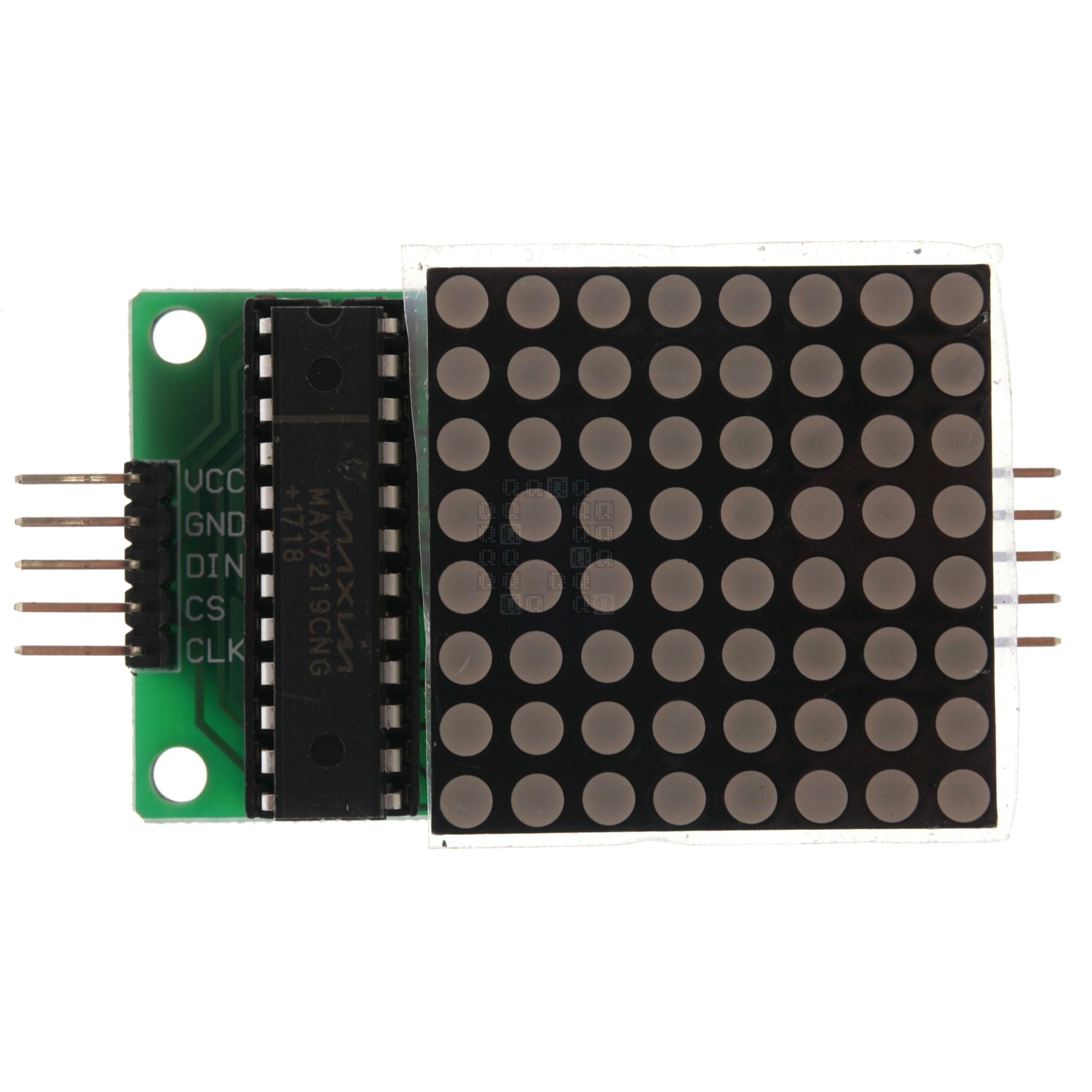 MAX7219 8x8 3mm Dot Matrix LED Display Module Board, Red