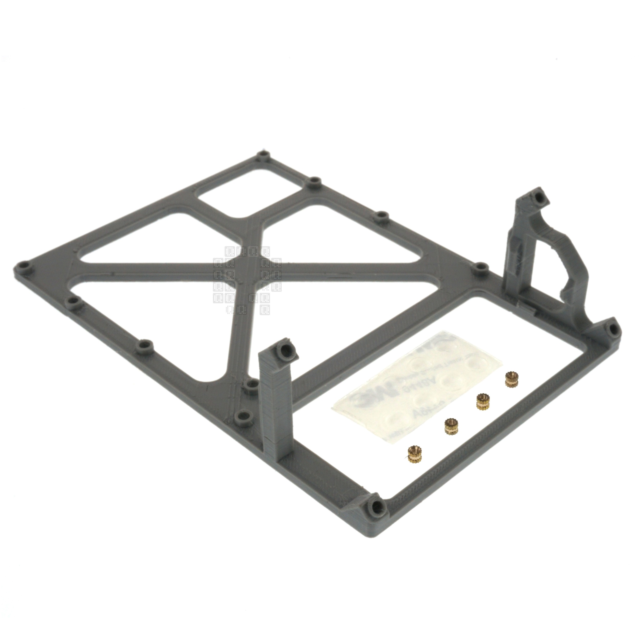  Sanni Open Source Cart Reader HW5 Main PCB Stand Frame with Battery Cutout, Gray