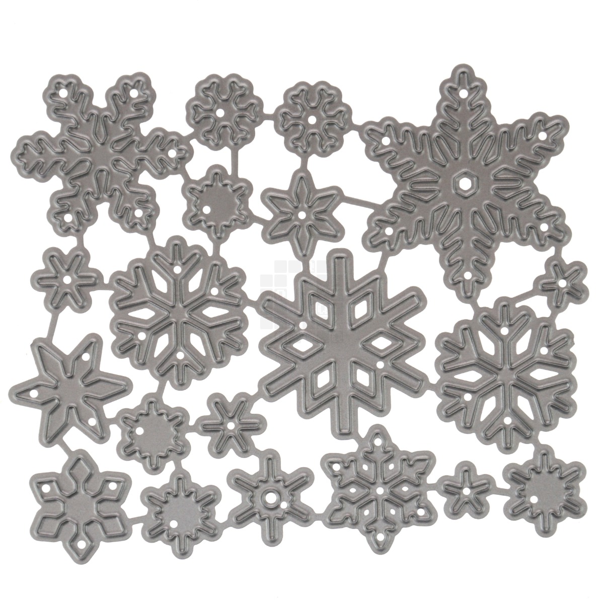 20 Piece Snowflake Metal Cutting Die Set