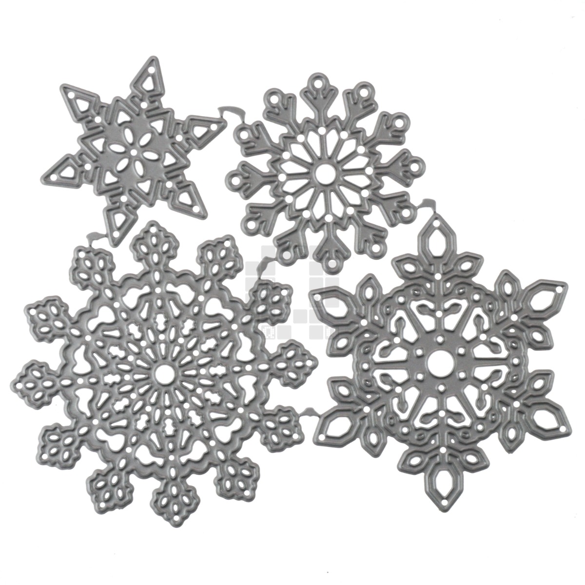 Snowflake Metal Cutting Dies, 4 Piece Set