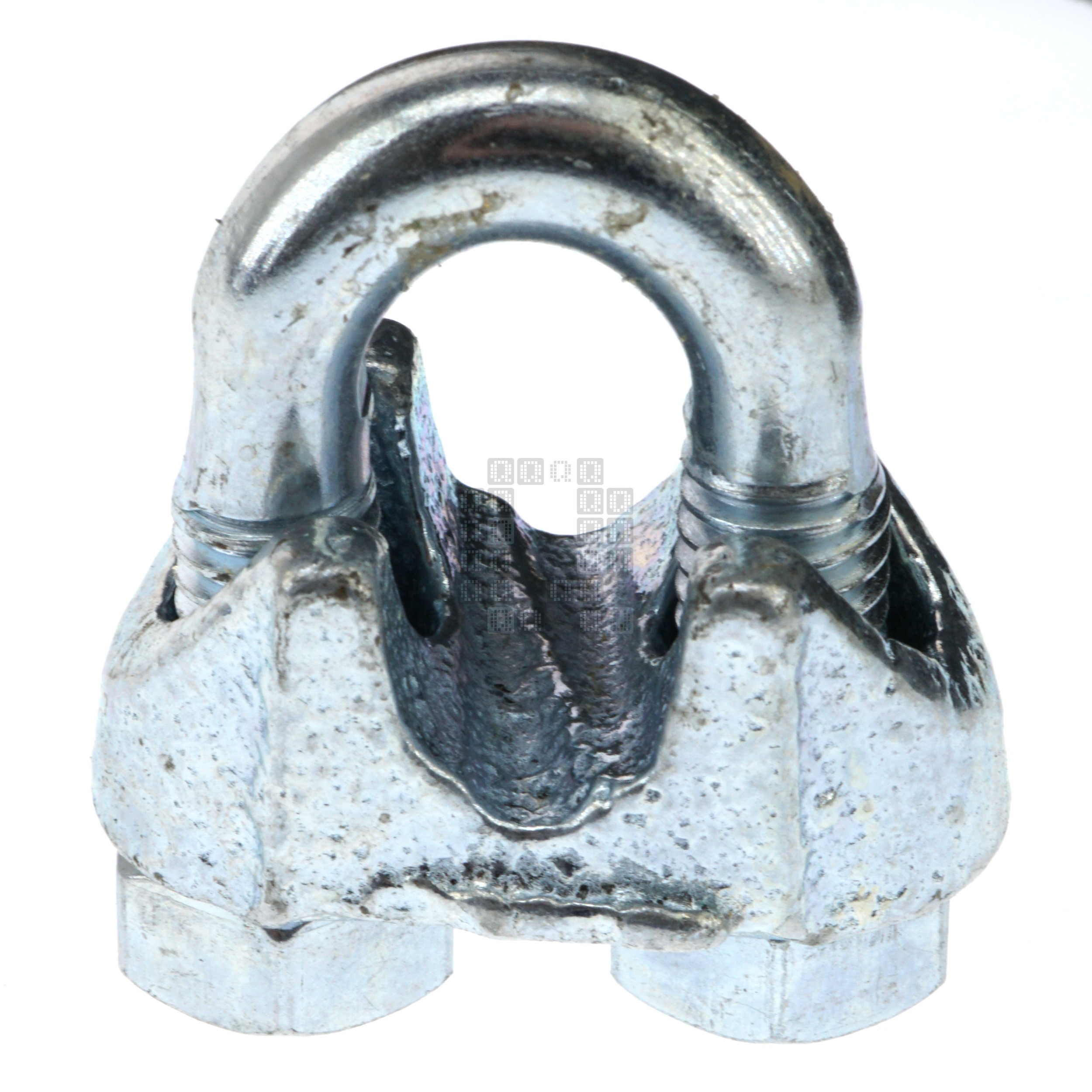 Campbell T7670449 5/16" Electro-Galvanized Malleable Iron Wire Rope Cable Clamp